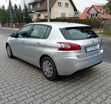 Peugeot 308 cena 26999 przebieg: 165000, rok produkcji 2013 z Luboń małe 352